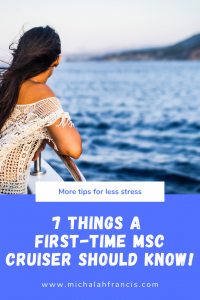 7 things a first-time MSC cruiser should know!