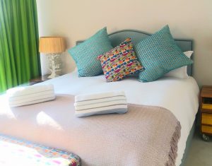 nside our Gordon’s Bay Airbnb the affordable way to travel michalah francis 4